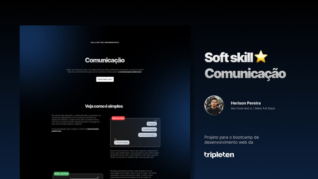 Soft Skill - Comunicação